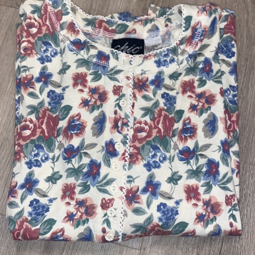 Vintage floral t shirt